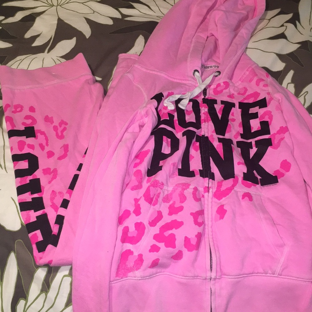 Pink Victoria’s Secret Outfit